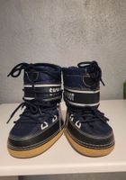 Moon Boots, Navy Blue, winter, snow boots, size 23-25