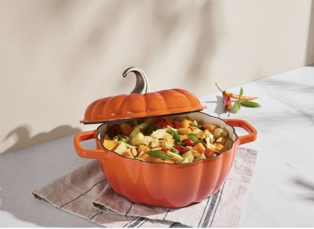 Pentole: Silvercrest cocotte citrouille – Nuovo e nell'imballaggio originale da Châtelaine venduto da Lil-Dre 1