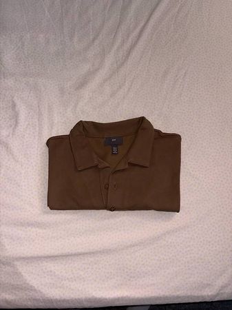Poloshirt in Braun