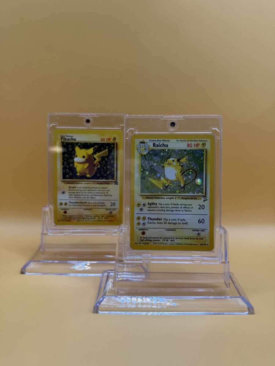 Pokémon Sammelbilder & Trading cards: Raichu & Pikachu – Gebraucht aus Wetzikon ZH von KartenKid