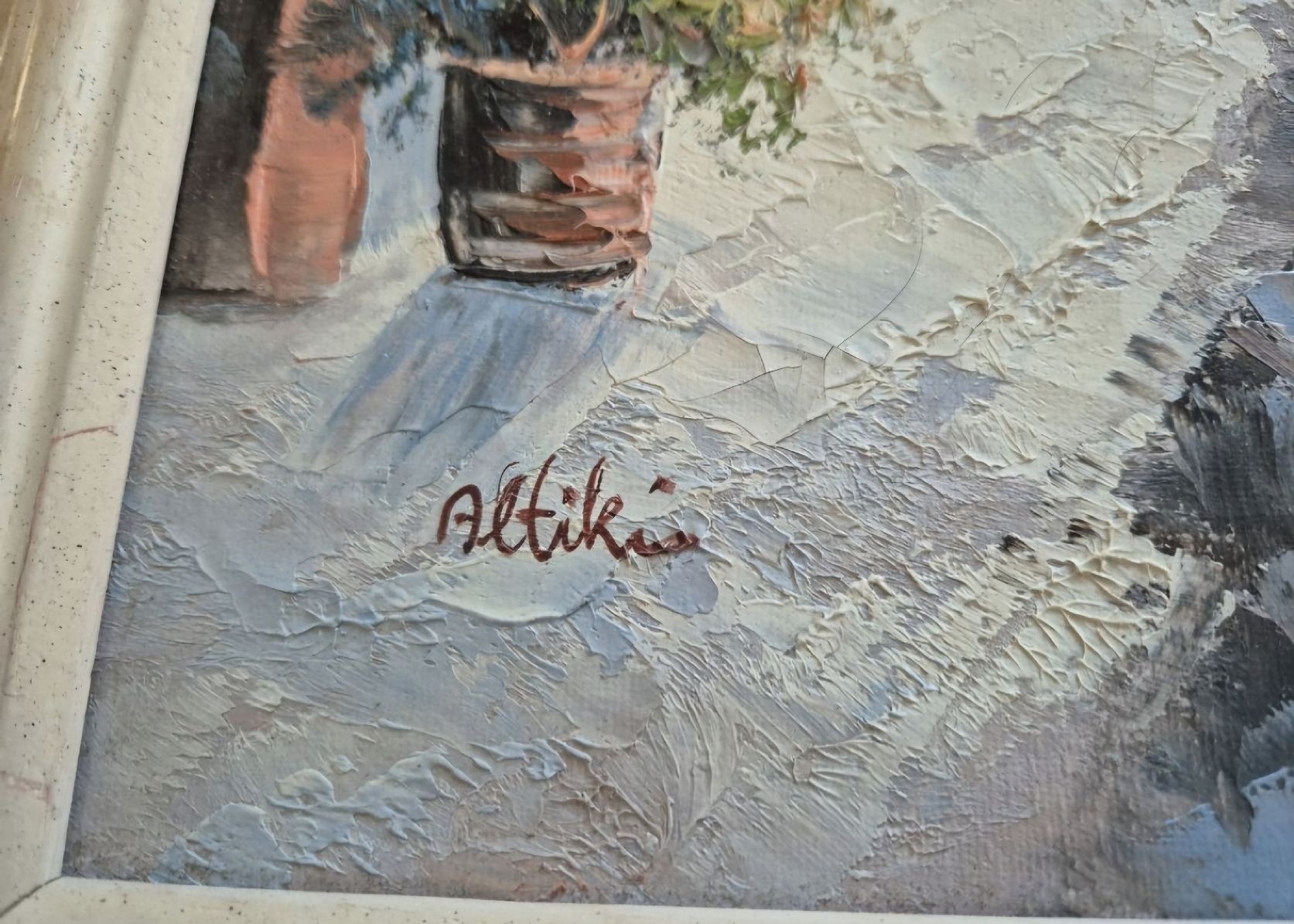 Dipinti: 2 Ölbilder signiert – Usato da Vilters venduto da Fleiflomi 2