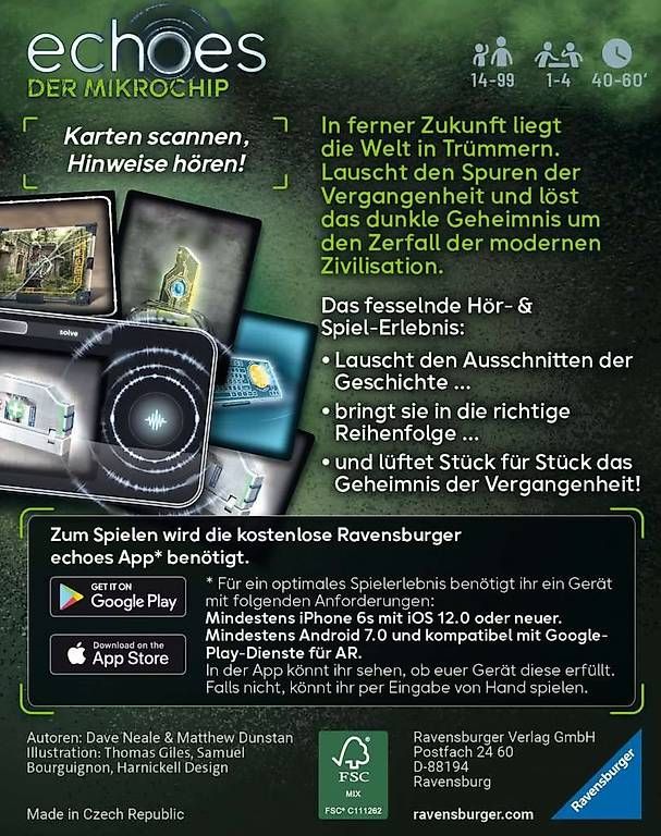 Ravensburger Giochi: Ravensburger echoes DER MIKROCHIP – Usato da Büren an der Aare venduto da Chemifege0 1