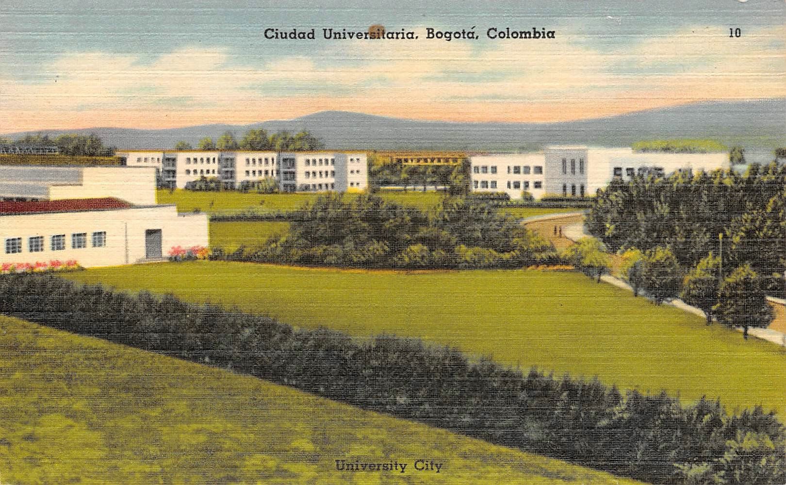 Ansichtskarten: Bogota, Ciudad Universitaria – Gebraucht aus Ottikon b.Kemptth. von Neptun1974