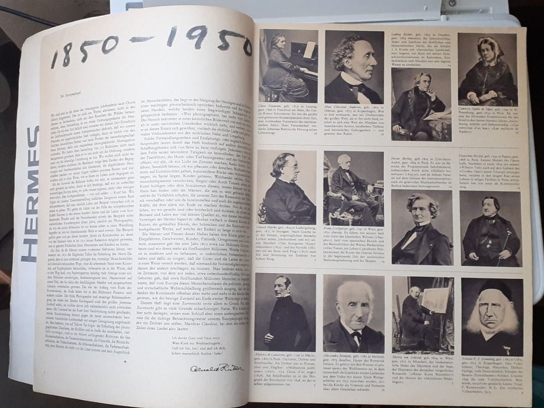 Riviste & Magazine: Schweizerische Monatsschrift "Du" NR.1, 1950 – Usato da Mörschwil venduto da lindaswunderkiste 3