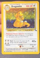 Pokemon Fossil Dragonite Holo 4/62 Near Mintt