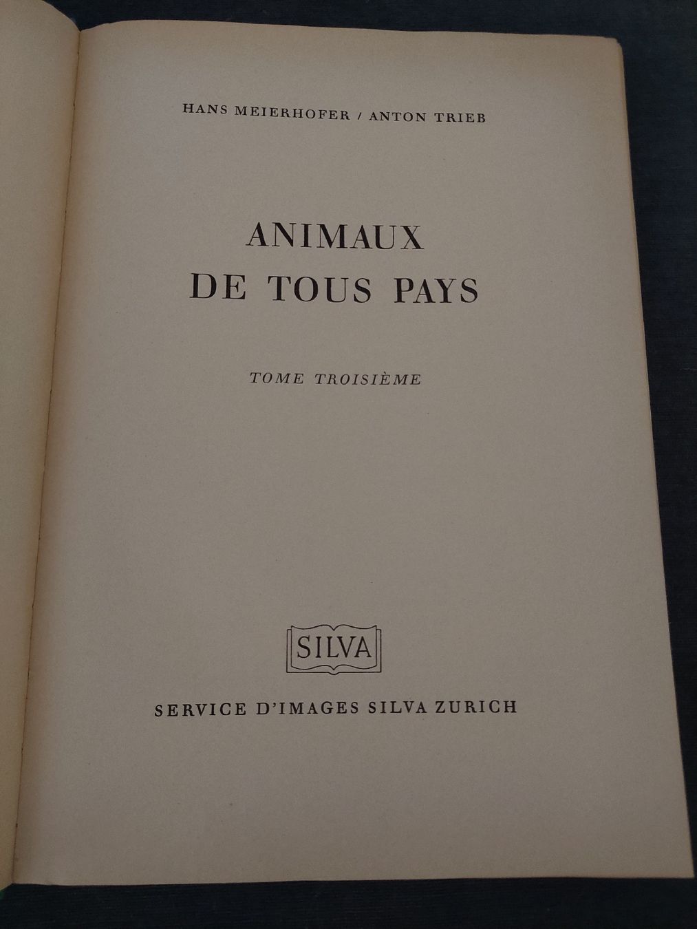 Bücher: Animaux de tous pays – Gebraucht aus Yverdon-les-Bains von pri_x6j6 7