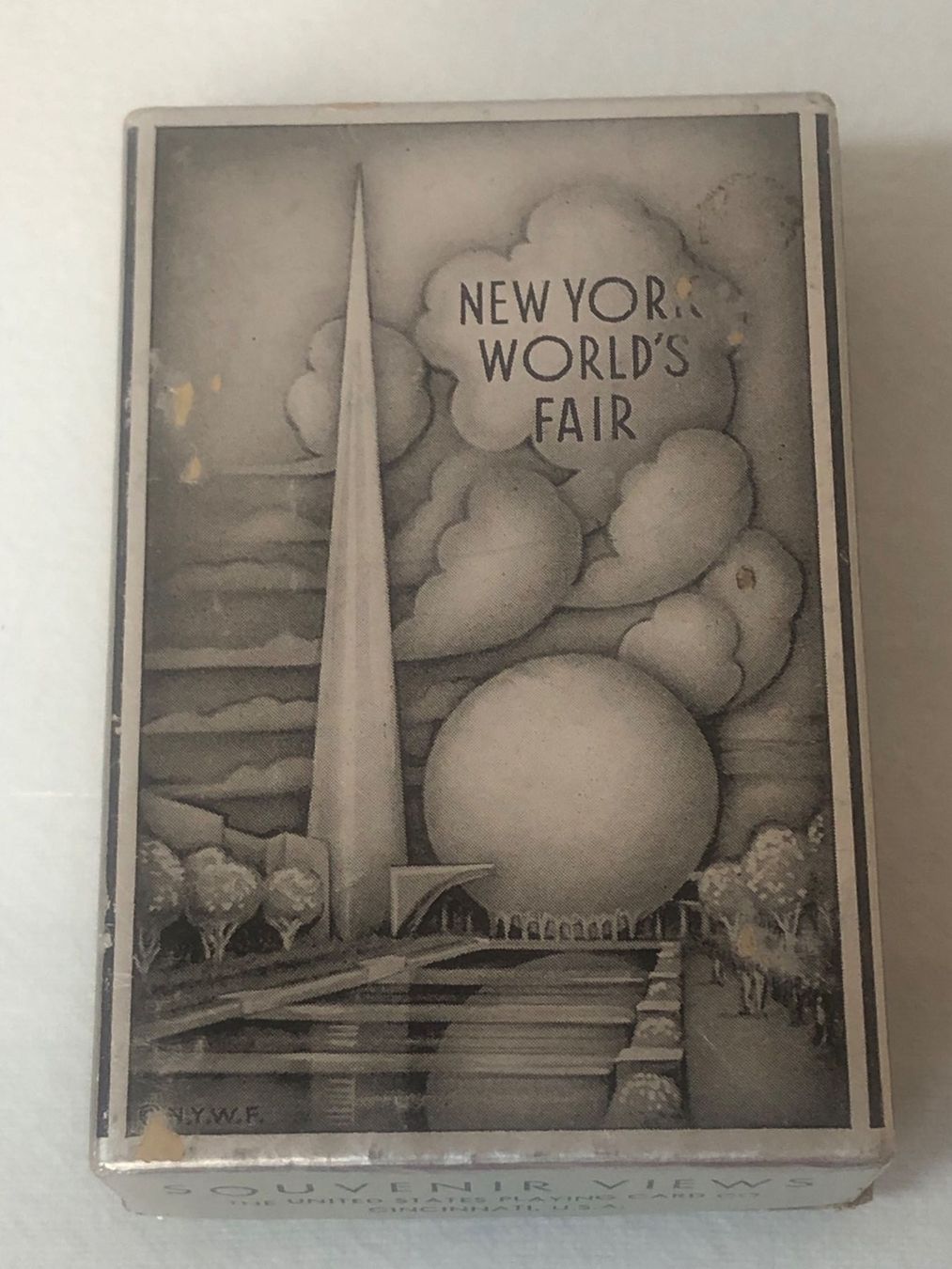 Giochi: Bridgekarten New York World's Fair Souvenir Views – Usato da Brunnen venduto da Allerwaren