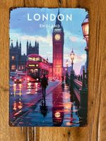 London - schönes Blechschild - 20x30 CM - neu!!!