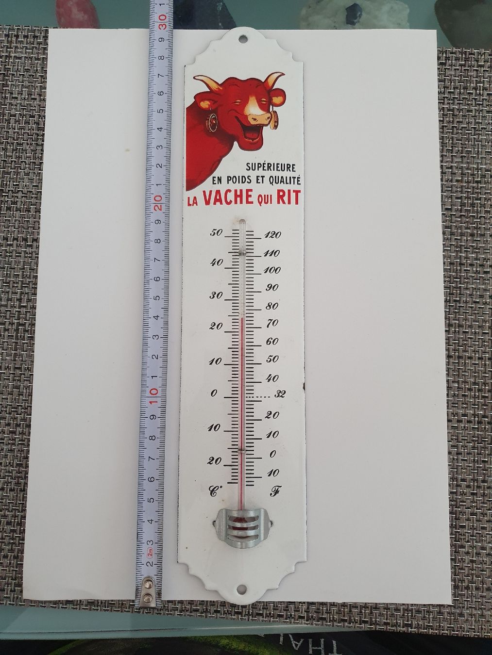 Altro per la casa: Emaille Thermostat Werbung Schild Thermometer – Nuovo (secondo la descrizione) da Russikon venduto da eunicetungol