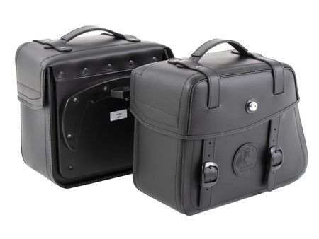 Hepco&Becker-Ledertaschensatz Rugged 21Ltr für C-Bow Halter
