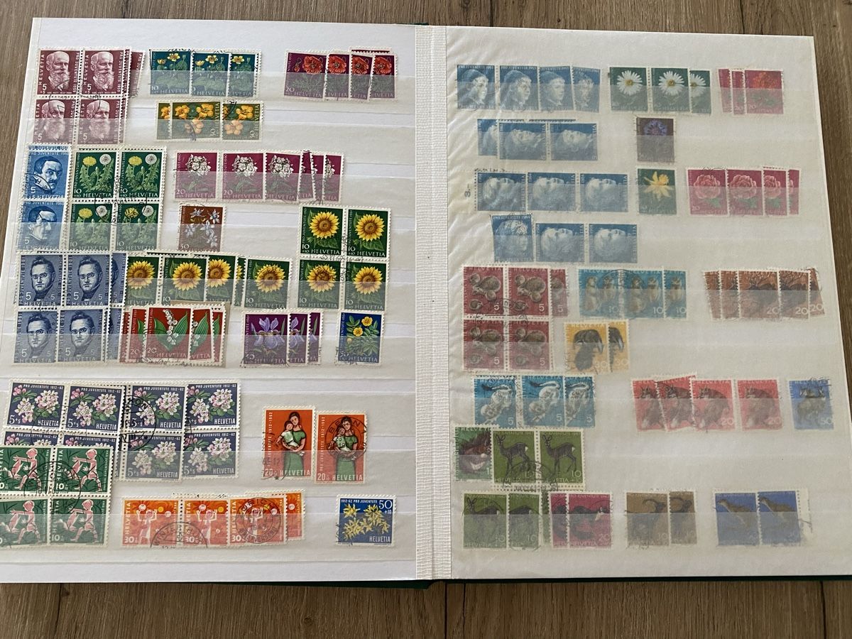 Alben: Briefmarkenalbum teilweise mit Briefmarken – Gebraucht aus Olten von ale_nb2x 3