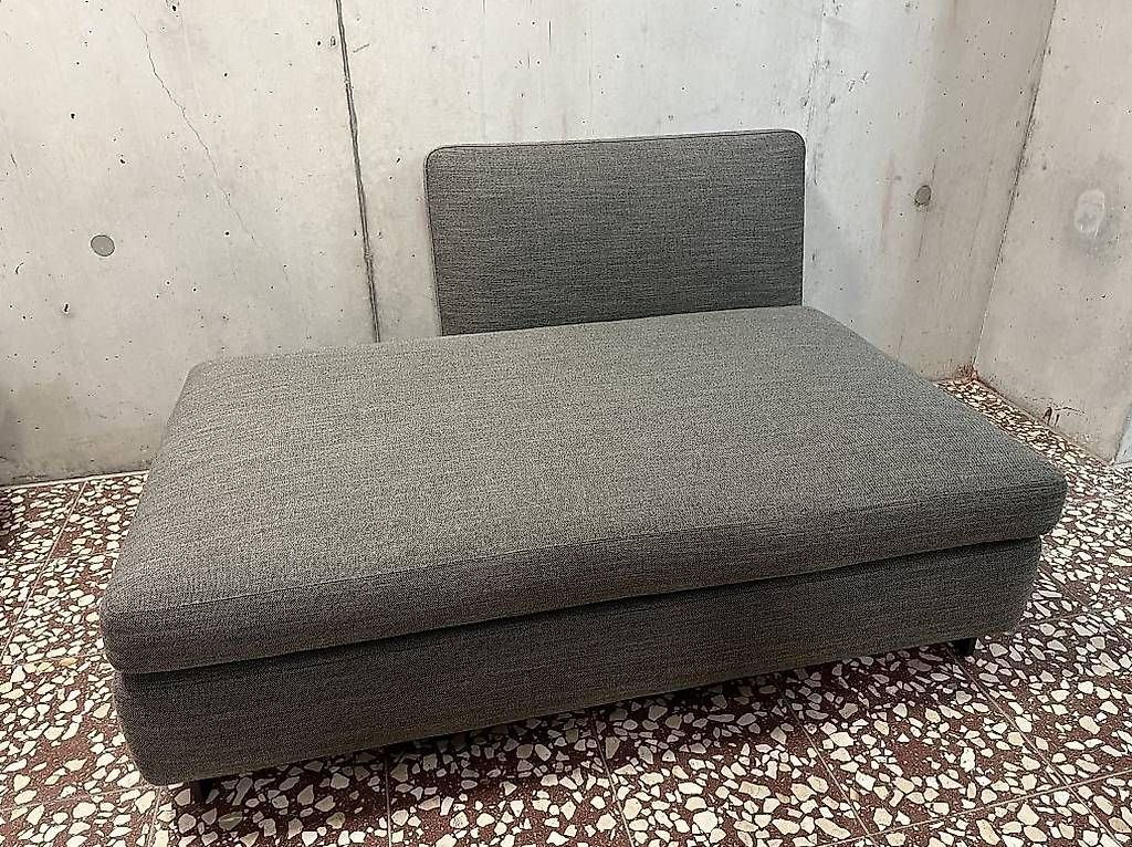 Minotti Divani: Minotti Element Sofa Liege Recamiere 120 x 100 - Couch – Usato da Zürich venduto da b1897