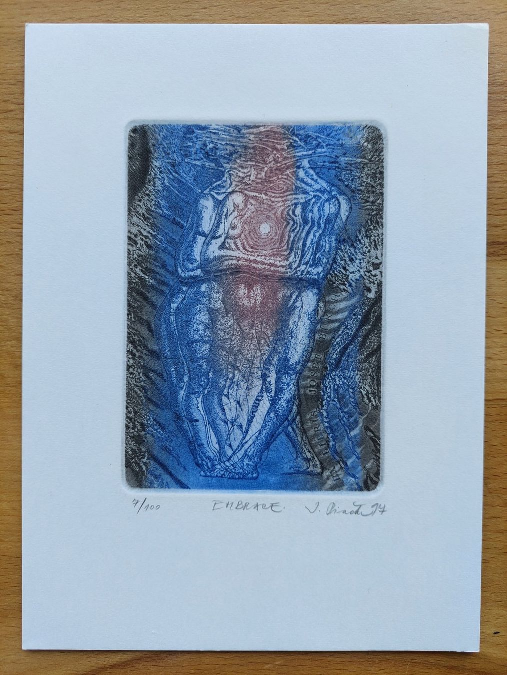Gemälde: Exlibris Igor Piacka - Original Radierung signiert – Gebraucht aus Obfelden von Exlibris-Art