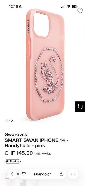Swarovski Cover & Protezioni schermo: NEU OVP SWAROVSKI Case iPhone 14 Pro – Nuovo e nell'imballaggio originale da Embrach venduto da vmadia 2