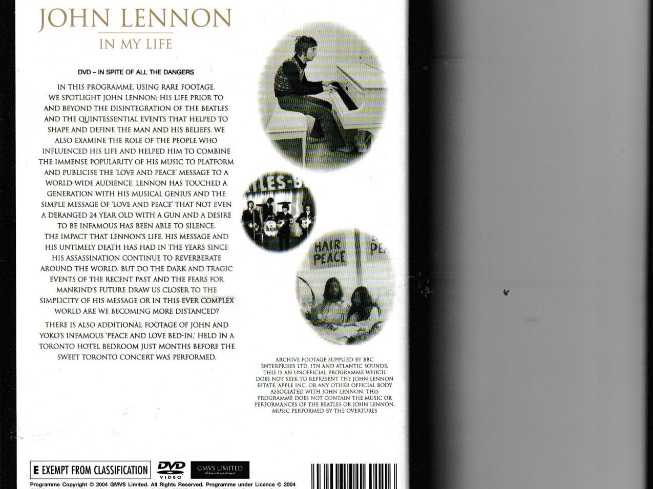 Tutti i DVDs: John Lennon - The Life & Times – Usato da Chur venduto da zowie72 1