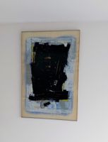 Francis Bott, Originalgemälde Gouache auf Papier, 1958.