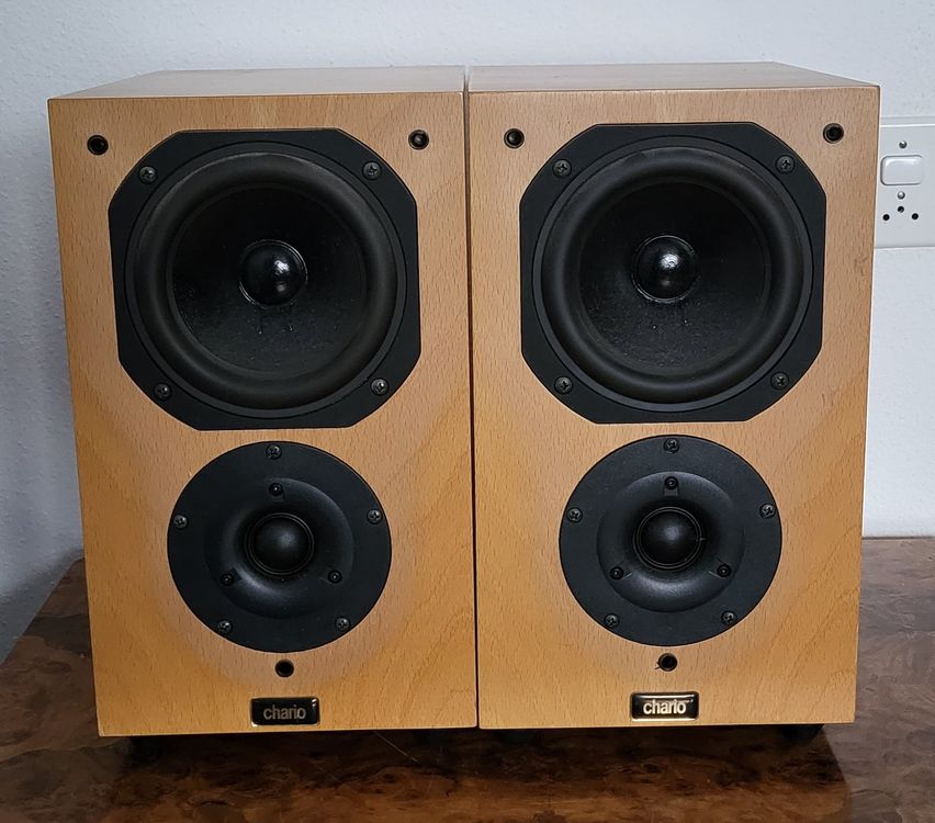 Magnifiques enceintes Chario Syntar 100 | Nicoastyle Hifi Man