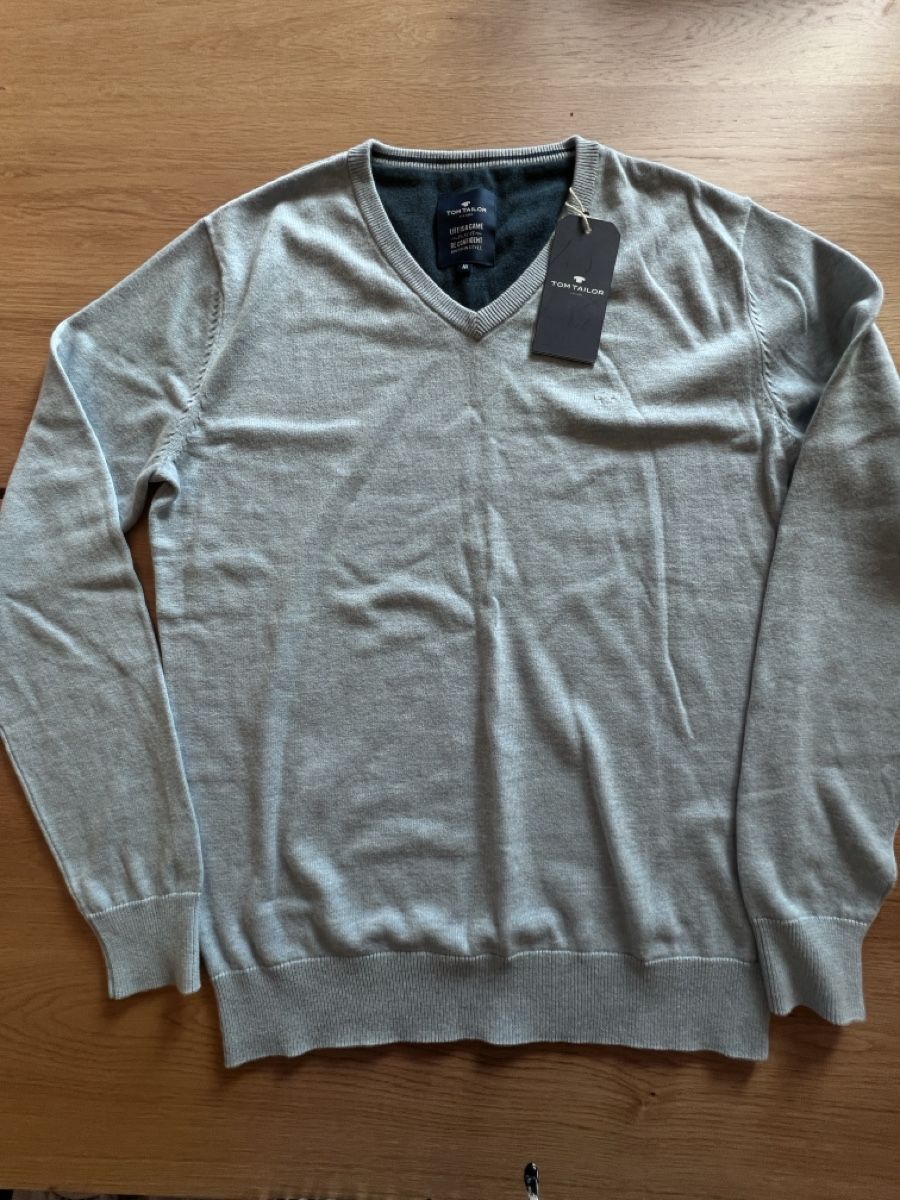 Tom Tailor Maglioni & Felpe: Tom Tailor Herren Strickpullover Gr. M - Neu! – Nuovo e nell'imballaggio originale da Teufen AR venduto da Maleaa