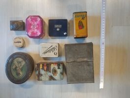 Lot de boîtes vintage en métal Banania Côte d'or Sultana