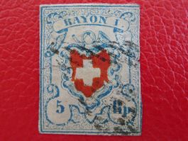 Rayon I, Missglückter Stein: T.15 M-U, Kat: 4000.- +BEFUND