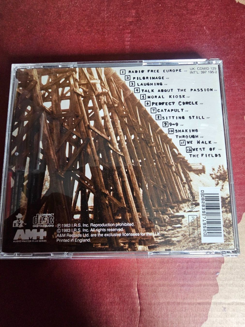 CDs: CD - R.E.M. – Murmur (Alternative Rock, 1983) – D'occasion à Biberist par Foolio0 1