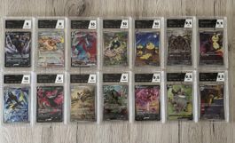 Lot de carte Pokémon Gradée (14 pièces) 🇯🇵🇫🇷
