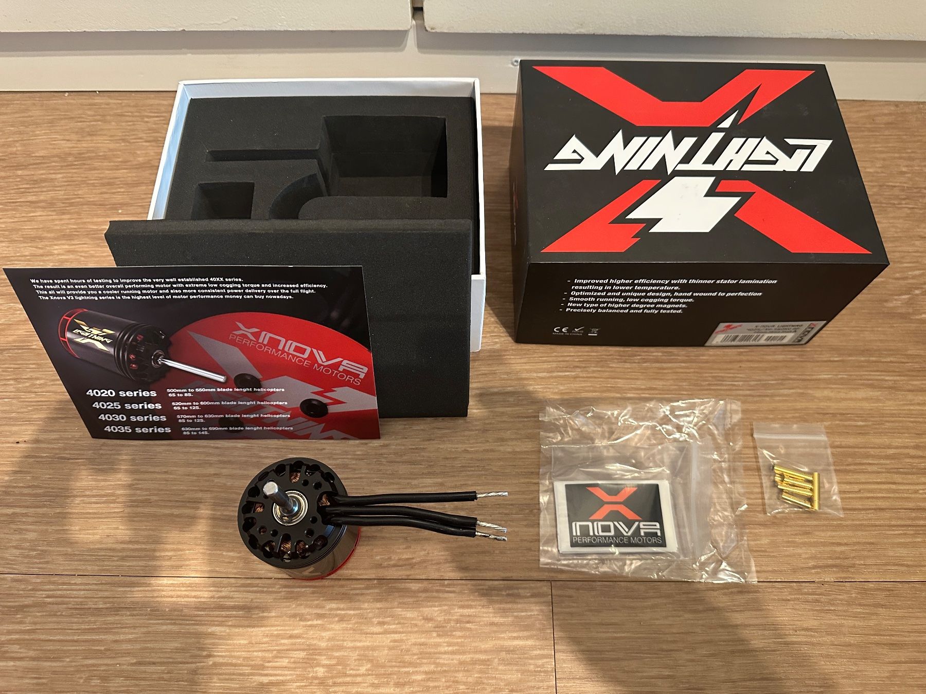 Motori: Xnova 4025-560KV 3Y A Welle – Usato da Basel venduto da ES3D