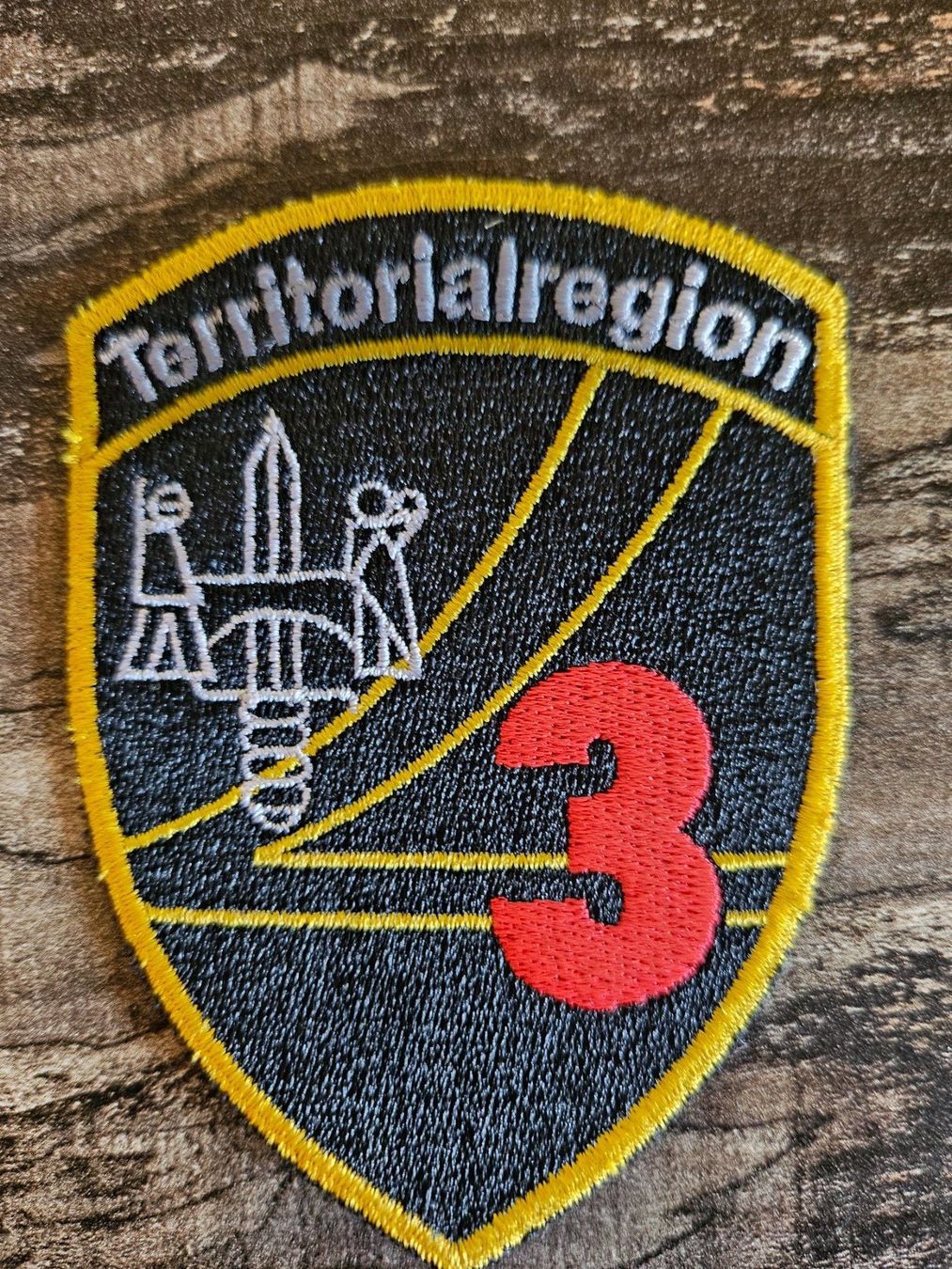 Schweizer Armee Placchette & Badge: Schweizer Armee Badge "Territorialregion 3" – Nuovo (secondo la descrizione) da Zürich venduto da qua_7dpq