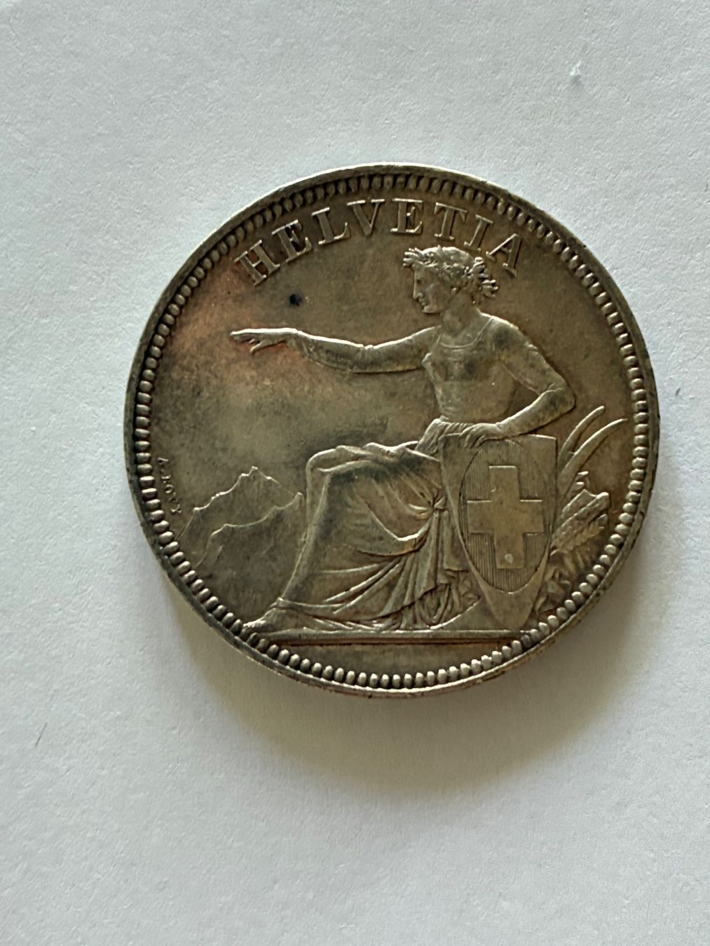 Tutti le monete: 5 Franken 1855 Solothurn – Usato da Kesswil venduto da 60plus 1