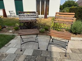 Gartenstühle: 2er Set