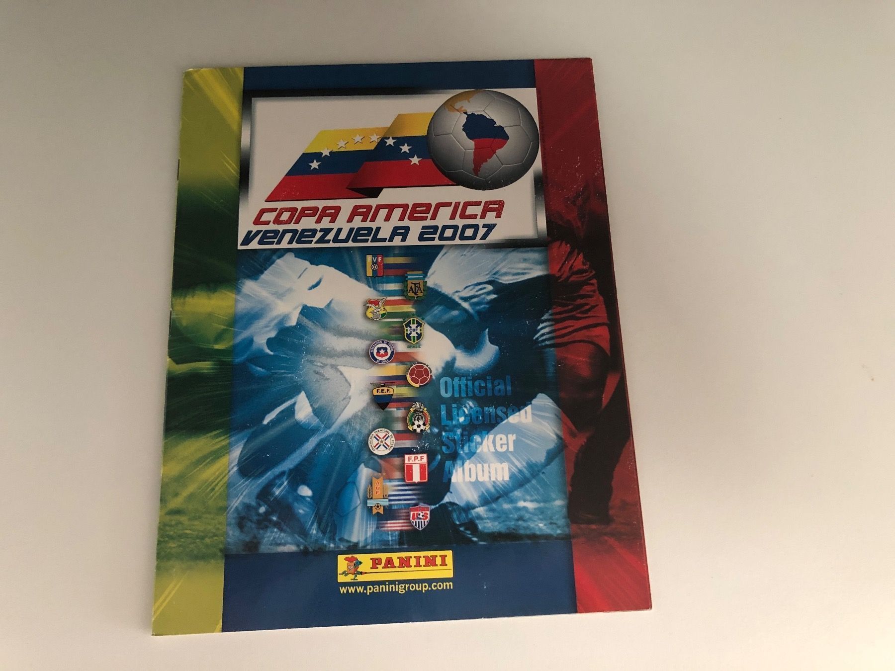 Panini Album: Panini Leeralbum Copa America 2007 – Usato da Hergiswil LU venduto da FcMalkov
