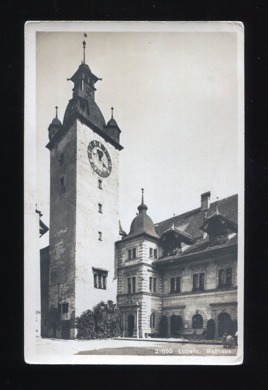 Ansichtskarten: Luzern, Rathaus – Gebraucht aus Aarau von Elmaar41