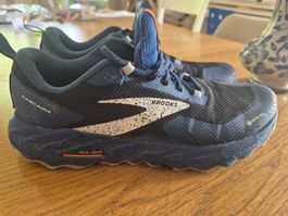 Laufschuhe Brooks Cascadia Gore-Tex blau Grösse 46