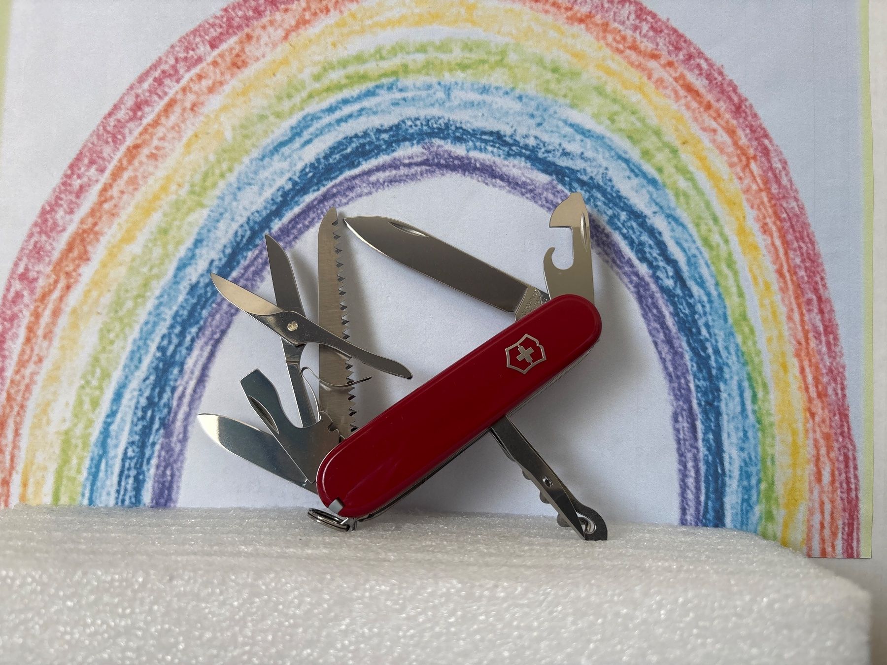 Victorinox Coltelli tascabile: VICTORINOX - Huntsman - Sackmesser – Usato da Andwil SG venduto da Rainboli 2