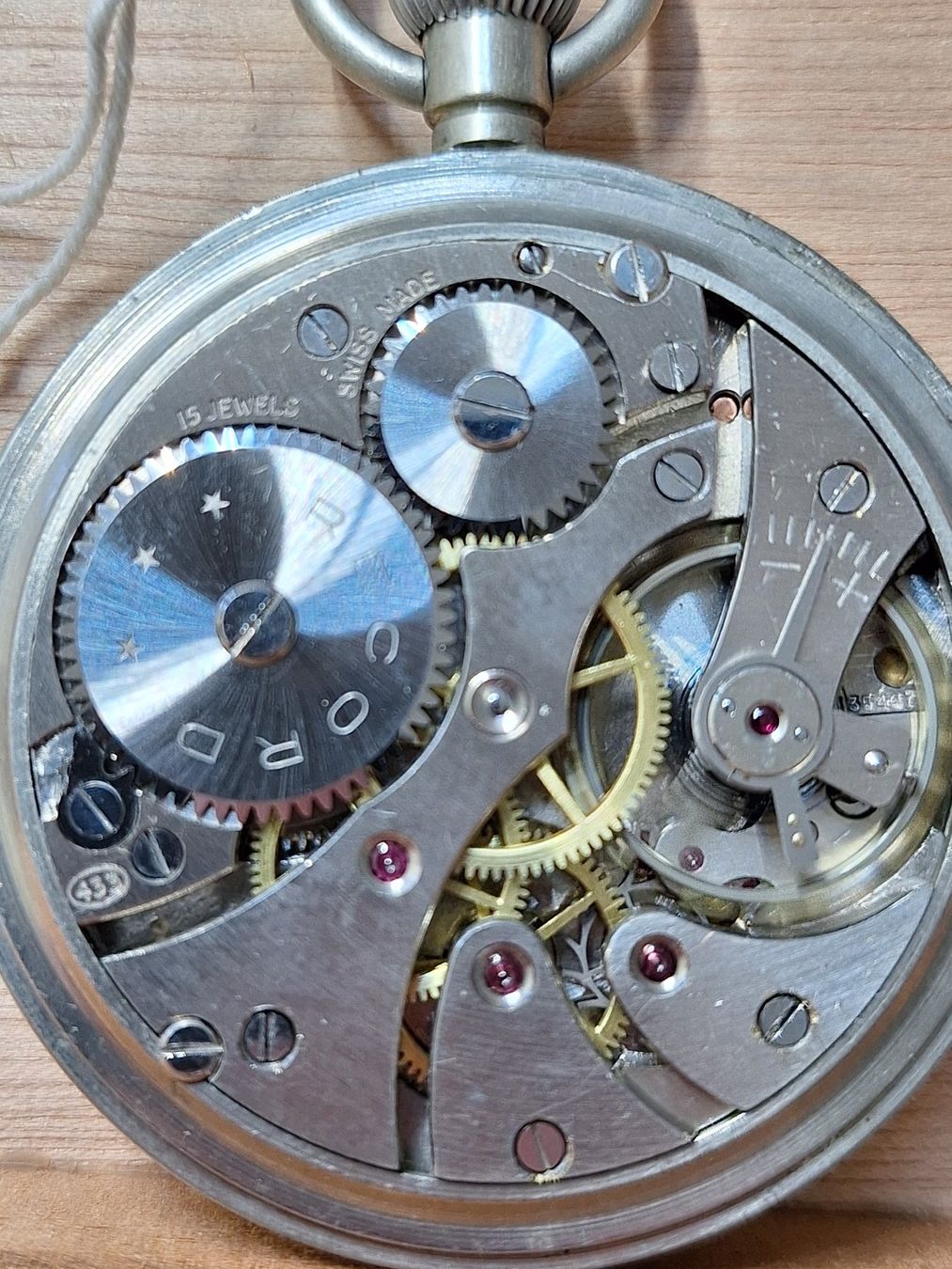 Orologi: Record - Taschenuhr - 15 Steine - läuft – Usato da Ulisbach venduto da knoffhoff05 4