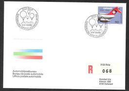 Ballonpostbrief Gasballon-WM Belp 25.9.-3.10.1982