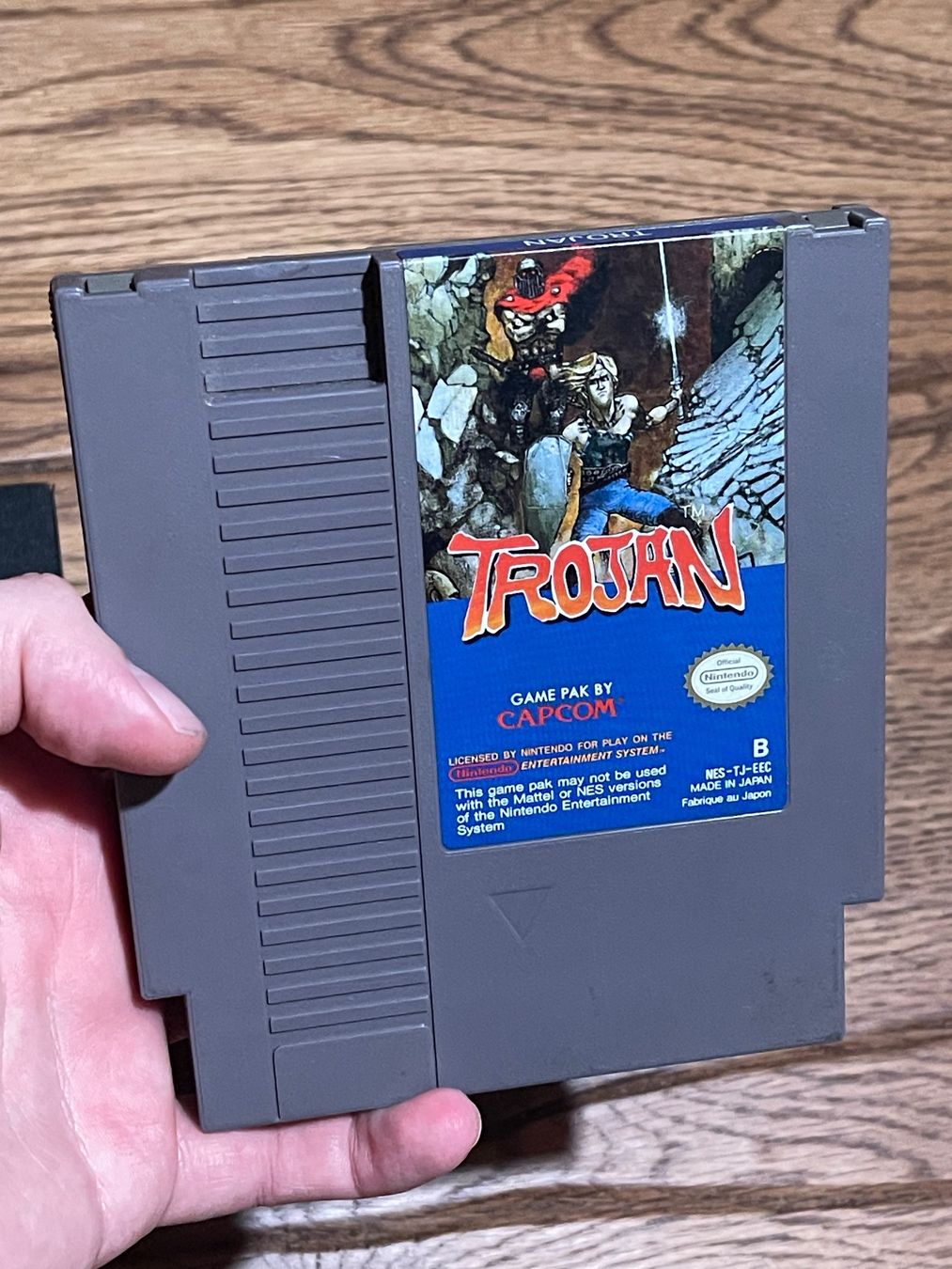 Nintendo Giochi: Trojan NES Spiel guter Zustand – Usato da Zuerich venduto da Dorsi 2
