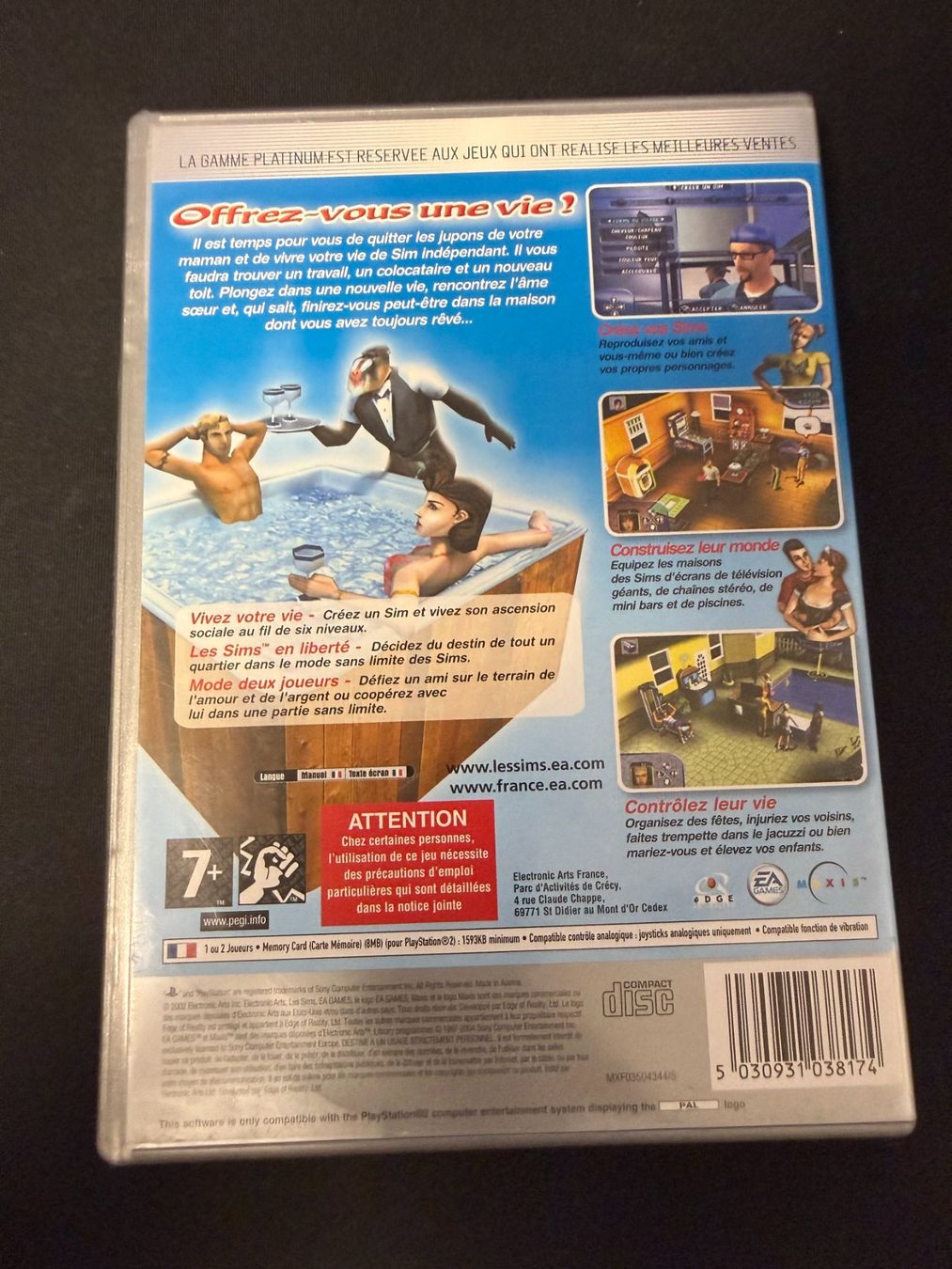 Sony Giochi: Les Sims - PS2 – Usato da Pont-de-la-Morge venduto da Darfal 2