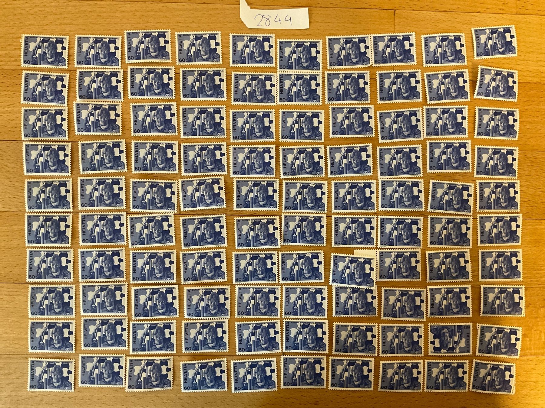 Tutti i francobolli: 60Fr Ämter Frankaturware ungestempelt postfrisch Sammlung – Nuovo (secondo la descrizione) da Wil SG venduto da Chefsugus