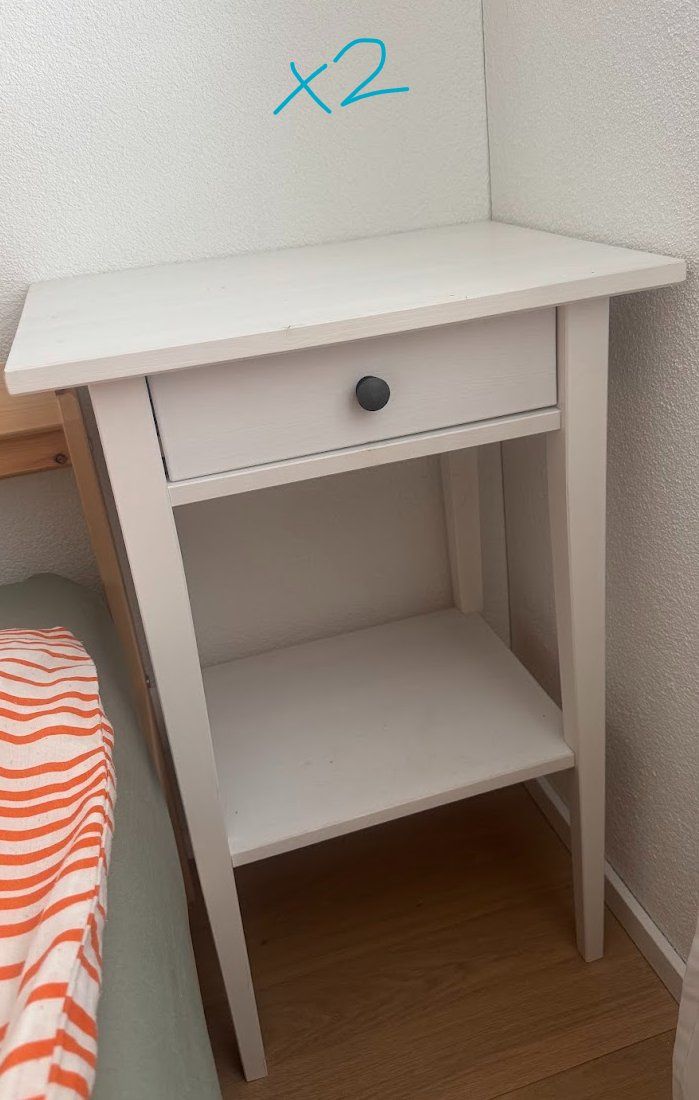 Comodini: IKEA HEMNES Nachttisch Weiss - x2 – Usato da Uitikon Waldegg venduto da dra_2wyl 1
