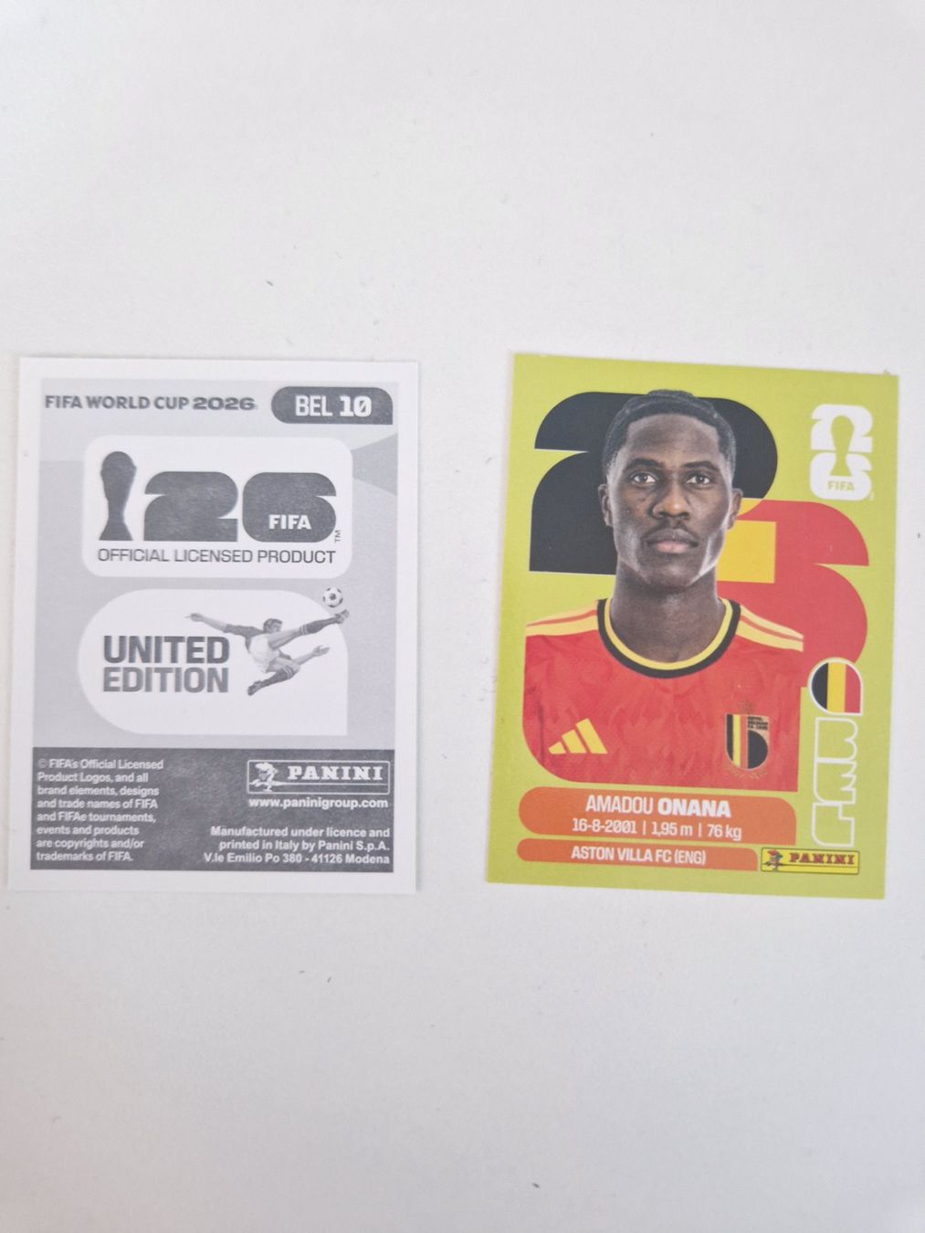 Panini Sammelbilder & Trading cards: Panini Sticker BEL10 – Neu (gemäss Beschreibung) aus Stüsslingen von white_angel86