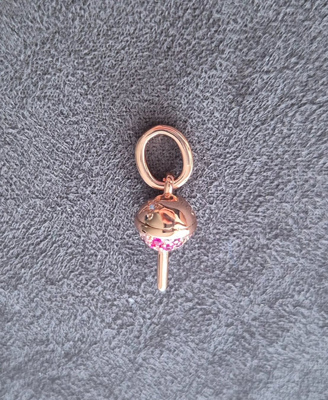 Ciondoli: Silber Charm Candy Lolipop rosé +Garantie – Nuovo (secondo la descrizione) da Rotkreuz venduto da Carbone_Bijou-Shop 4