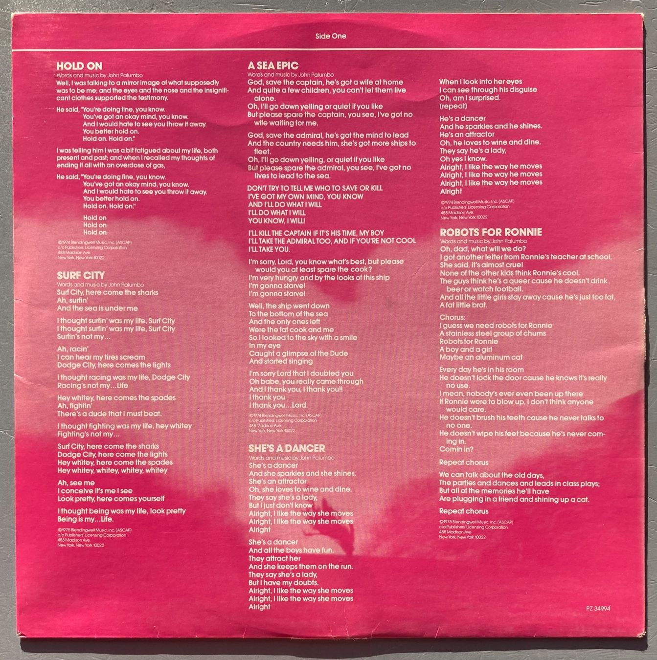 Dischi in vinile: CRACK THE SKY - CRACK THE SKY – Usato da Poliez-Pittet venduto da Newtown-Records 2