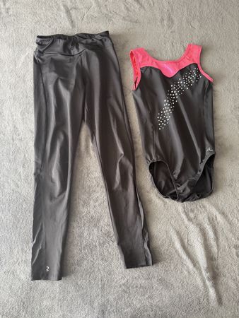 Turndress Kunstturnen Geräteturnen ink. Hose Gr. 128