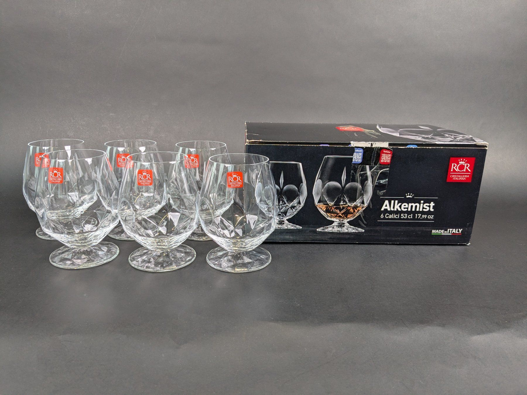 Bicchieri: RCR Alkemist Cognacgläser – Nuovo (secondo la descrizione) da Dintikon venduto da Restwert_Dintikon