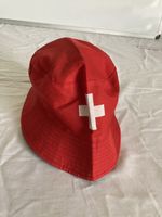 Sommerlicher Fischerhut mit Schweizerkreuz, Neu