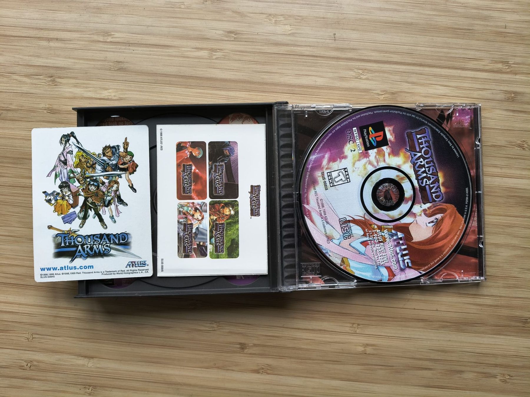 Spiele: Thousand Arms (PS 1) – Gebraucht aus Riedholz von ste_96cd 3