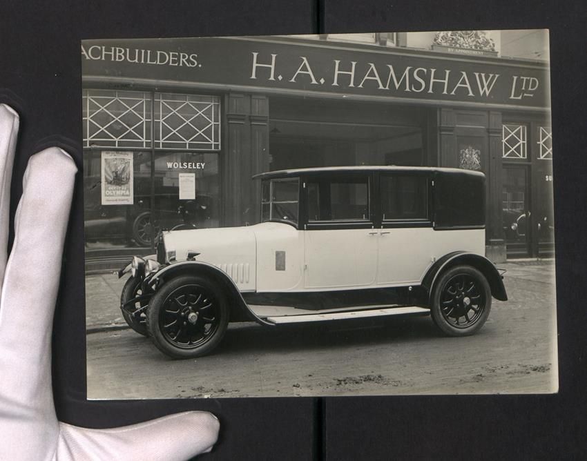 Fotografie & Manifesti: Fotografie Leicester, Auto Humber, Hamsh – Usato da Berlin venduto da bartko-reher