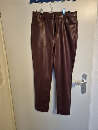 Kunstlederhose 38