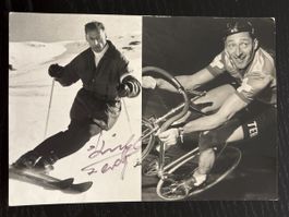 Signierte Postkarte Ferdi Kübler Ex Radweltmeister